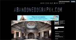 Desktop Screenshot of abandonedography.com